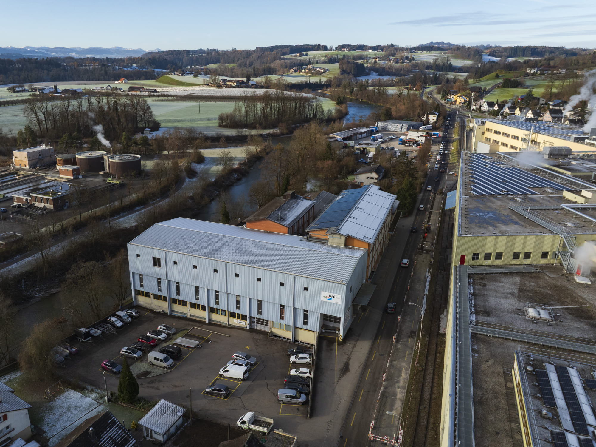 Einblick ins Tubi-Areal